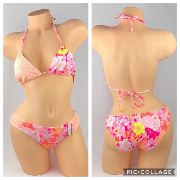 ❗️🆕😍 Victoria’s Secret floral triangle swim set